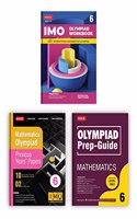 MTG International Mathematics Olympiad (IMO) Workbook, Prep-Guide & Previous Years Papers with Self Test Paper Class 6 - SOF Olympiad Books For 2023-24 Exam (Set of 3 Books)