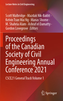 Proceedings of the Canadian Society of Civil Engineering Annual Conference 2021