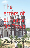 errors of El Palmar De Troya