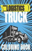 Smart Logistics Truck Coloring Book