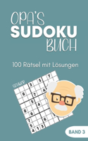 Sudoku Buch -100 Rätsel mit Lösungen - Band 3 - Schwer