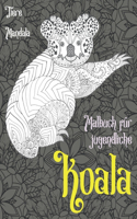 Malbuch für Jugendliche - Mandala - Tiere - Koala