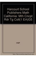 Harcourt School Publishers Math: Mth Cncpt Rdr Tg Coll(1 Ea)G5: Mth Cncpt Rdr Tg Coll(1 Ea)G5