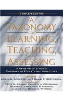 Taxonomy for Learning, Teaching, and Assessing
