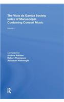 The Viola da Gamba Society Index of Manuscripts Containing Consort Music
