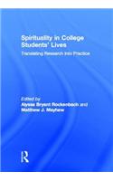 Spirituality in College Students' Lives