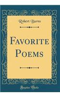 Favorite Poems (Classic Reprint)