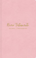 Nvi, Nuevo Testamento de Bolsillo, Con Salmos Y Proverbios, Revisión 2022, Leathersoft, Rosado, Niñas