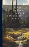 Tables ... to Facilitate Business in Several Branches of the Copper Trade