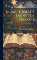 Sainte Bible En Latin Et En François