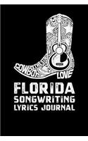 Florida Songwriting Lyrics Journal