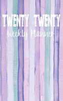 Twenty Twenty Weekly Planner