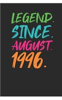 Legend Since August 1996