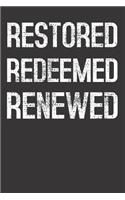 Bible Christ Church God Believe Notebook / Journal