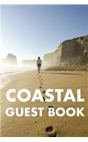Coastal Guest Book: Guest Reviews for Airbnb, Homeaway, Bookings, Hotels, Cafe, B&b, Motel - Feedback & Reviews from Guests, 100 Page. Great Gift Idea for Airbnb Hosts,