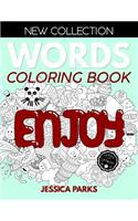 Words Coloring Book