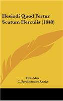 Hesiodi Quod Fertur Scutum Herculis (1840)