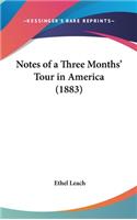Notes of a Three Months' Tour in America (1883)