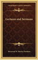 Lectures and Sermons