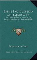 Breve Enciclopedia Sistematica V6