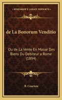de La Bonorum Venditio