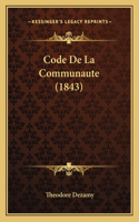 Code De La Communaute (1843)