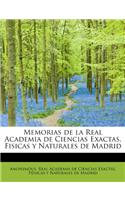Memorias de la Real Academia de Ciencias Exactas, Fisicas y Naturales de Madrid