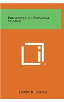 Principles of Personal Selling