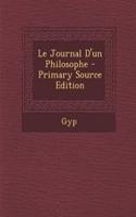 Le Journal D'Un Philosophe