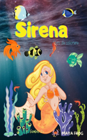 Sirena libro da colorare