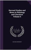 Harvard Studies and Notes in Philology and Literature Volume 4: (English)