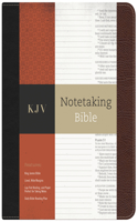 Notetaking Bible-KJV: King James Version, Black/Brown Bonded Leather, Notetaking Bible