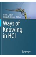 Ways of Knowing in Hci