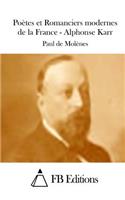 Poètes et Romanciers modernes de la France - Alphonse Karr