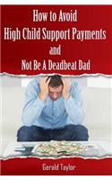 How to Avoid High Child Support Payments and Not be a Deadbeat Dad