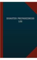 Disaster Preparedness Log (Logbook, Journal - 124 pages, 6" x 9")
