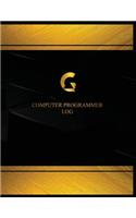 Computer Programmer Log (Log Book, Journal - 125 pgs, 8.5 X 11 inches)