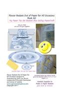 Flower Baskets Out of Paper for All Occasions Book 20: My Paper Tea Set Basket Blue Sailing PaperCraft(22 Flower Baskets Out of Paper for All Occasions Book)