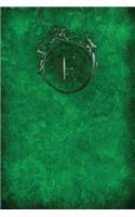 Monogram E Any Day Planner Notebook