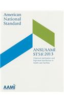 ANSI/AAMI St58:2013: Chemical Sterilization and High-Level Disinfection in Health Care Facilities