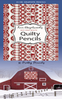 Ann Hazelwood's Red & White Quilty Pencils: 10 Pretty Pencils