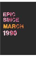 Epic Since March 1990