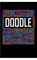 Doodle Words: 6x9 Ruled Notebook, Journal, Daily Diary, Organizer, Planner
