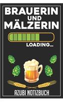 Brauerin und Mälzerin Loading... Azubi Notizbuch