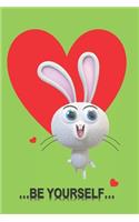 Meine persönlichen Notizen... Be Yourself...: Notizbuch - DIN A5 (6x9) - 200 Seiten - Liniert, lined - Notizen, Gedanken, Tagebuch - Notizbuch zum kreativ sein - Perfekt als Ideenbuch - Hochglan