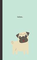 badass.: Funny Animal Notebook For School, Work Or Home: 8.5 x 11 Inches: College Ruled: 100 Pages(23 Funny Animals)
