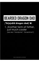 Bearded Dragon Dad Definition: Gas & Mileage Log Book(1620 Gas & Mileage Log Book)