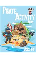 Pirate Activity Book for Kids Ages 5-9