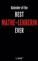 Kalender für Mathe-Lehrer / Mathe-Lehrerin