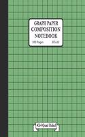 Graph paper composition notebook